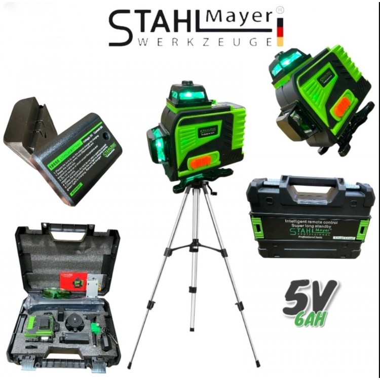 Самонивелиращ се лазерен нивелир 4D с 16 линии Самонивелиращ се лазерен нивелир 4D с 16 линии