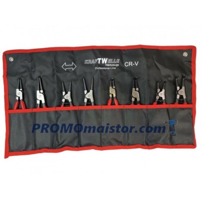 Професионален комплект зегер клещи 8 части KRAFTWELLE Професионален комплект зегер клещи 8 части KRAFTWELLE