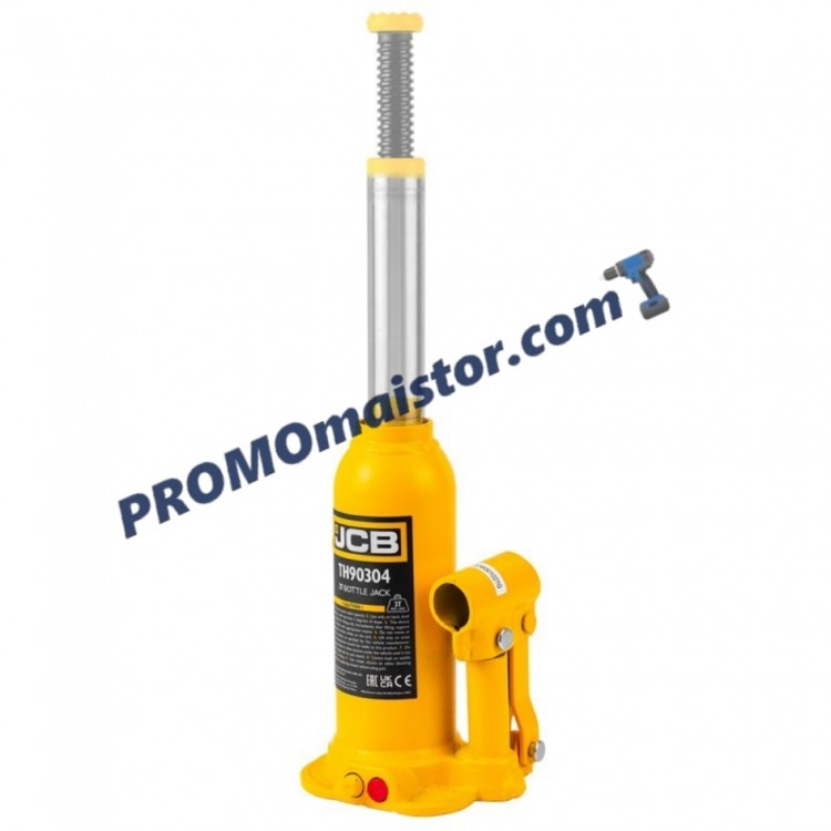 Хидравличен крик JCB ТН90304 тип бутилка 3 тона Хидравличен крик JCB ТН90304 тип бутилка 3 тона