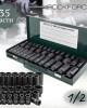 Професионален комплект ударни вложки 1/2" (8-32мм) , 35 части RockForce Професионален комплект ударни вложки 1/2" (8-32мм) , 35 части RockForce