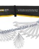 Комплект звездогаечни ключове JCB 25 части 6 - 32 мм