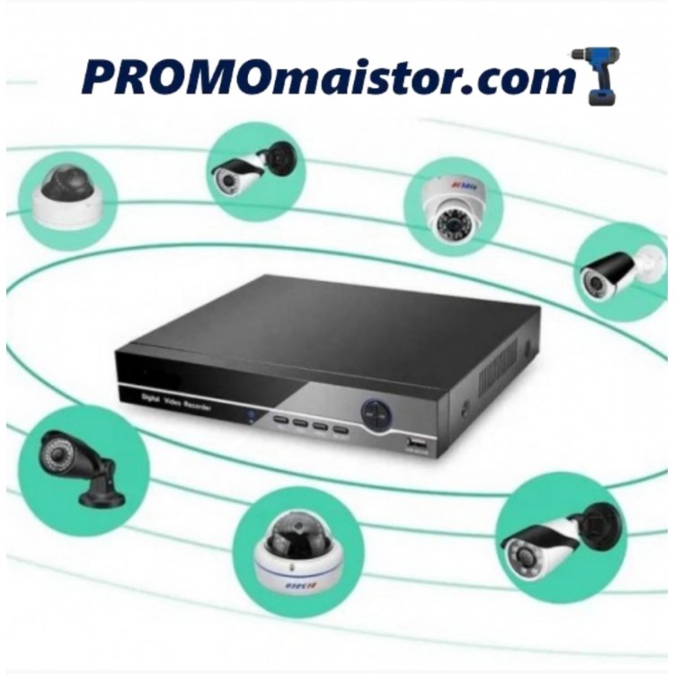 NVR записващо устройство рекордер за камери до 5mpx - 16 канален NVR записващо устройство рекордер за камери до 5mpx - 16 канален