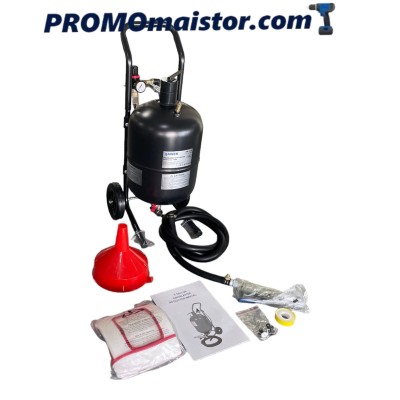 Пневматична пясъкоструйка тип балон 19 литра HAWEK, HW - 1046 Пневматична пясъкоструйка тип балон 19 литра HAWEK, HW - 1046