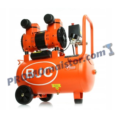 Монофазен безмаслен бутален компресор за въздух BJC JN1500A 1.5 kW, 220 л/мин, 8 бара, 24 литра Монофазен безмаслен бутален компресор за въздух BJC JN1500A 1.5 kW, 220 л/мин, 8 бара, 24 литра