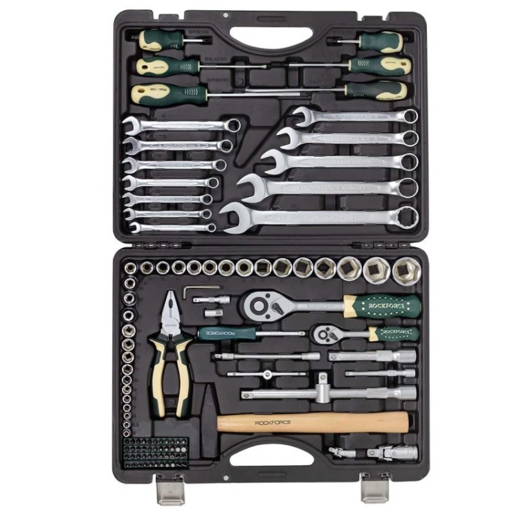 Комплект гедоре 1/2"& 1/4" 110 части ROCKFORCE Комплект гедоре 1/2"& 1/4" 110 части ROCKFORCE