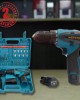 Акумулаторен винтоверт WERSTIL 18V + вложки и удължение