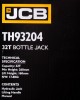 Хидравличен крик JCB ТН93204 тип бутилка 32 тона Хидравличен крик JCB ТН93204 тип бутилка 32 тона