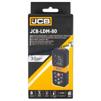 Акумулаторна лазерна ролетка JCB 80м Акумулаторна лазерна ролетка JCB 80м