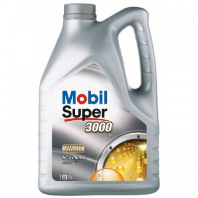 Масло MOBIL SUPER 3000 5W40 5L