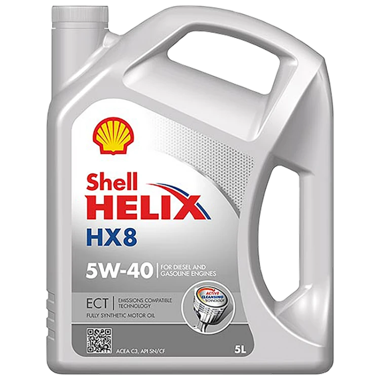 Масло SHELL HX8 ECT 5W40 5L Масло SHELL HX8 ECT 5W40 5L