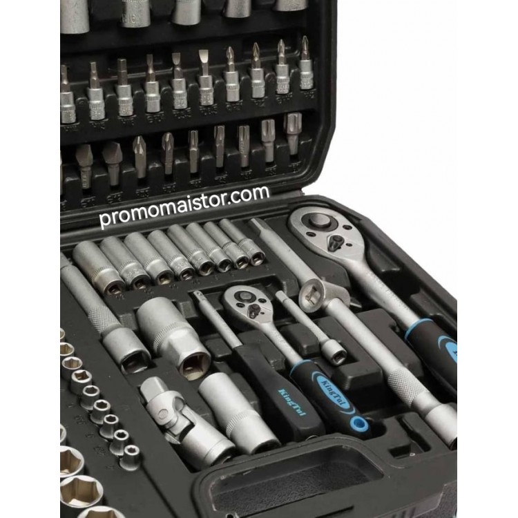Гедоре 108 части KING TOOLS 1/2" и 1/4" Гедоре 108 части KING TOOLS 1/2" и 1/4"