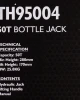 Хидравличен крик JCB ТН95004 тип бутилка 50 тона Хидравличен крик JCB ТН95004 тип бутилка 50 тона