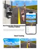 Водоустойчива Wi-Fi двойна камера за наблюдение, SMART ротация, FULL HD, 8MP