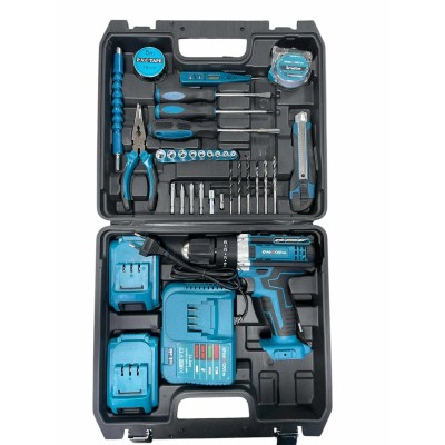 Акумулаторен безчетков винтоверт 36V 8Ah КрафТРоял BG + инструменти Акумулаторен безчетков винтоверт 36V 8Ah КрафТРоял BG + инструменти