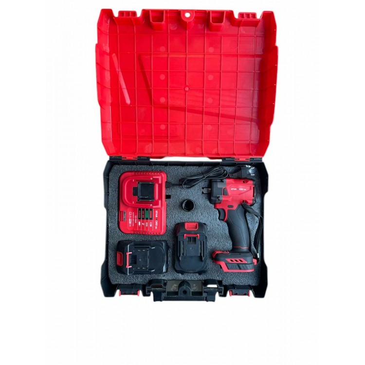 Акумулаторен гайковерт 36V 8Ah КрафТРоял BG Red