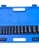 Комплект удължени ударни вложки 1/2" 12-стенни 15 части HAWEK