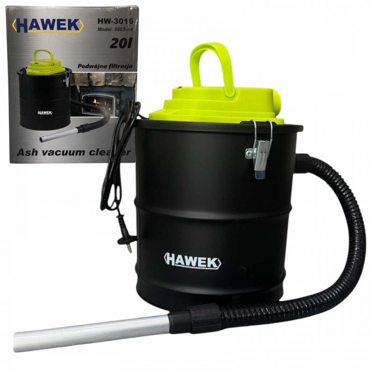 Прахосмукачка за пепел 20 литра 1200W HAWEK