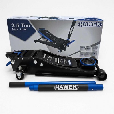 Нископрофилен крик тип крокодил с педал 3.5 тона, 75 - 510 мм. HAWEK