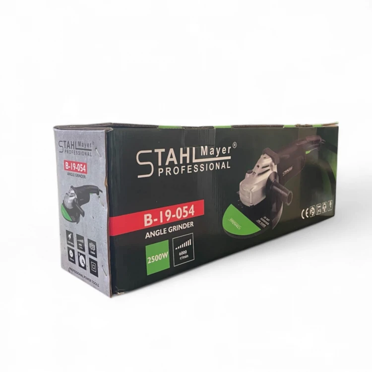 Голям електрически ъглошлайф 2500W 230 мм. STAHLMAYER Голям електрически ъглошлайф 2500W 230 мм. STAHLMAYER