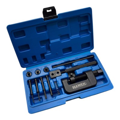 Професионален комплект за разнитване и занитване на вериги HAWEK