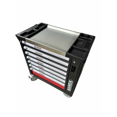 Професионален шкаф за инструменти с метален плот HAWEK