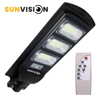 Комплект 2 броя мощна улична соларна лампа 1350W TAXSUNVISION