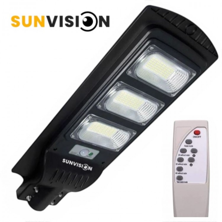 Комплект 2 броя мощна улична соларна лампа 1350W TAXSUNVISION Комплект 2 броя мощна улична соларна лампа 1350W TAXSUNVISION