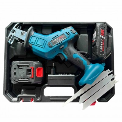 Акумулаторен безчетков саблен трион 36V 8Ah WERKBULL Акумулаторен безчетков саблен трион 36V 8Ah WERKBULL