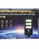 Комбинирана соларна лампа с камера 2 в 1 SPM-XA01 1800W