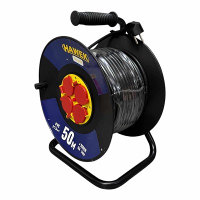Макара с кабел 50 метра ( удължител ) HAWEK Макара с кабел 50 метра ( удължител ) HAWEK