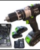 Акумулаторен винтоверт 36V 8Ah Серия BLACK + комплект 40 броя инструменти STAHLMAYER Акумулаторен винтоверт 36V 8Ah Серия BLACK + комплект 40 броя инструменти STAHLMAYER