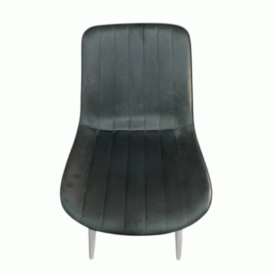 Комплект 6 броя трапезни столове Ария - цвят тъмносив