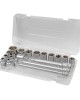 Комплект вложки 3/8" ROCKFORCE 20 части 6-22 мм. Комплект вложки 3/8" ROCKFORCE 20 части 6-22 мм.