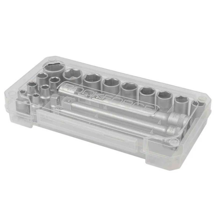 Комплект вложки 3/8" ROCKFORCE 20 части 6-22 мм. Комплект вложки 3/8" ROCKFORCE 20 части 6-22 мм.