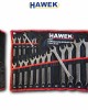 Комплект звездогаечни ключове 18 части 8-32 мм. HAWEK