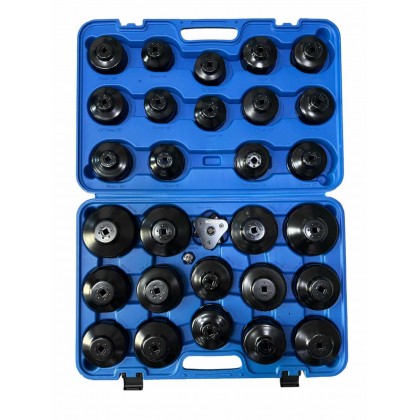 Комплект чашки за смяна на маслени филтри 30 части HAWEK Комплект чашки за смяна на маслени филтри 30 части HAWEK