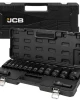 Комплект 12-стенни дълбоки ударни вложки 10-36 мм. 15 части JCB Комплект 12-стенни дълбоки ударни вложки 10-36 мм. 15 части JCB