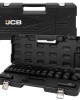 Комплект 6-стенни дълбоки ударни вложки 10-36 мм. 15 части JCB