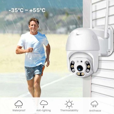 Камера за външно наблюдение с Wi-Fi, PENDAN PTZ, 6MP, Smart Camera 360° Камера за външно наблюдение с Wi-Fi, PENDAN PTZ, 6MP, Smart Camera 360°