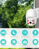 Камера за външно наблюдение с Wi-Fi, PENDAN PTZ, 8MP, Smart Camera 360°