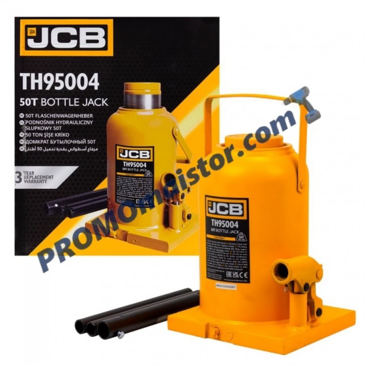 Хидравличен крик JCB ТН95004 тип бутилка 50 тона Хидравличен крик JCB ТН95004 тип бутилка 50 тона