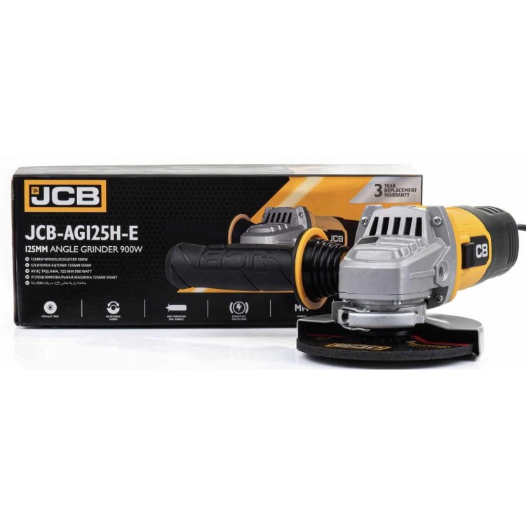 Електрически ъглошлайф JCB 900W 125 мм. Електрически ъглошлайф JCB 900W 125 мм.