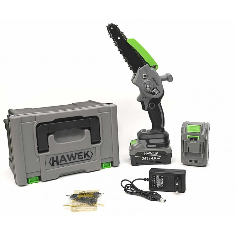 Акумулаторна резачка - трион HAWEK 24V 4Ah Акумулаторна резачка - трион HAWEK 24V 4Ah