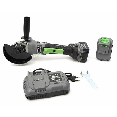 Акумулаторен безчетков ъглошлайф HAWEK 36V 5Ah Акумулаторен безчетков ъглошлайф HAWEK 36V 5Ah