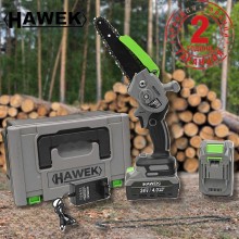 Акумулаторна резачка - трион HAWEK 24V 4Ah 