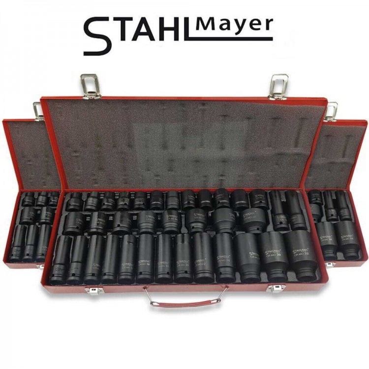 Ударни вложки 1/2" Stahlmayer 35 части Ударни вложки 1/2" Stahlmayer 35 части