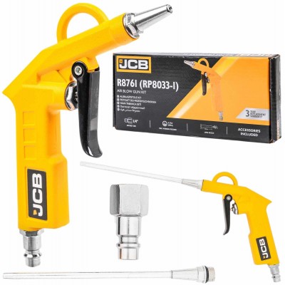 Пневматичен пистолет за обдухване с 2 дюзи JCB R8761 Пневматичен пистолет за обдухване с 2 дюзи JCB R8761