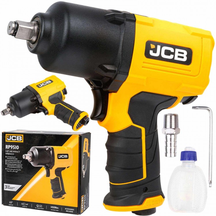 Пневматичен ударен гайковерт 1/2" 1450Nm JCB Пневматичен ударен гайковерт 1/2" 1450Nm JCB