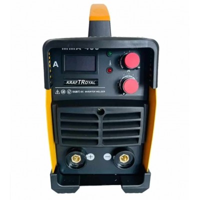 Инверторен електрожен 350А с дисплей и куфар KRAFTROYAL Инверторен електрожен 350А с дисплей и куфар KRAFTROYAL