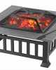Градинска маса 3 в 1 "Fire Pit" - BBQ, камина и ледарка